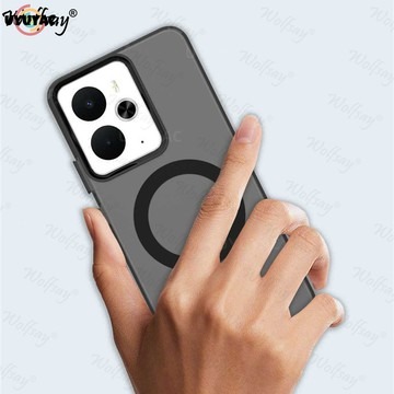 臺灣現貨 頂級軍規防摔 適用 Realme 15 5G  14T 14Pro  超薄磨砂  透明磁吸 手機殼