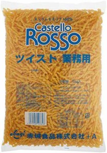 赤城食品キャステロロッソツイストマカロニ1KG業務用(ゆで時間約6~7分) ×3個