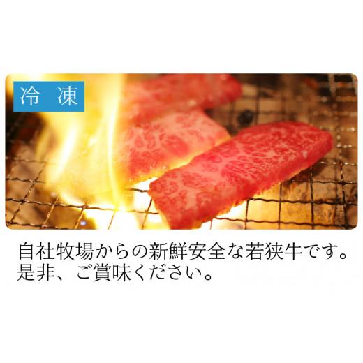 ふるさと納税 福井県 坂井市 若狭牛焼肉 カルビ食べ比べセット 計400g [B-1804]