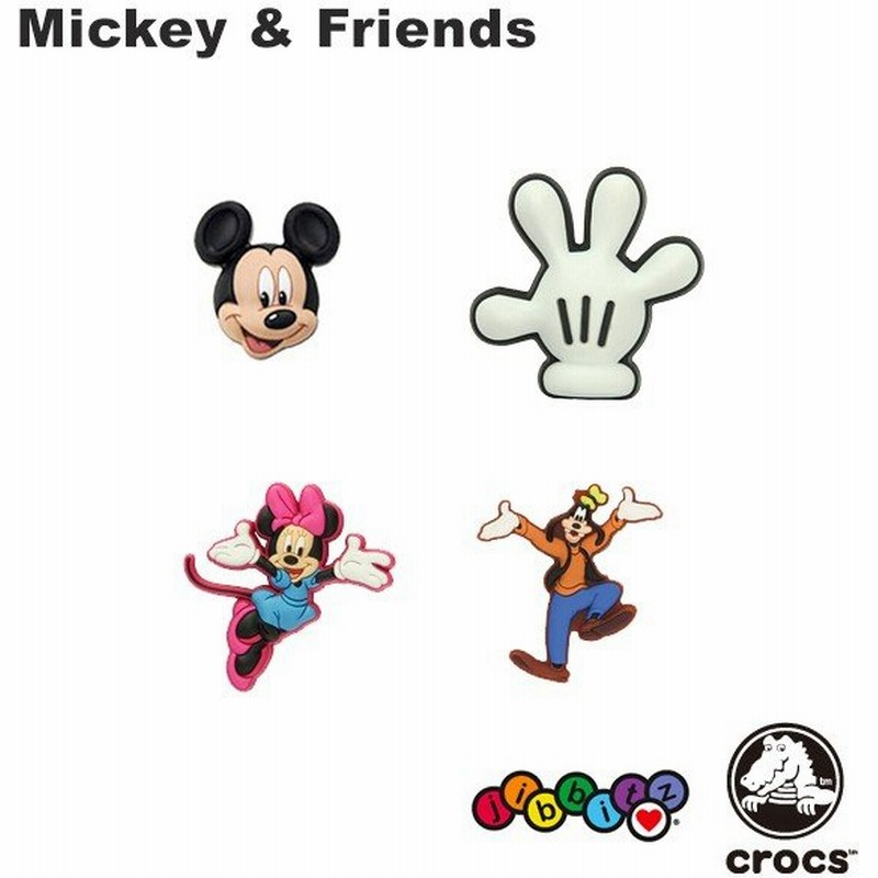 クロックス Crocs ジビッツ Jibbitz ディズニー ミッキー フレンズ Mickey Friends クロックス シューズアクセサリー キャラクター Red 小物 1 通販 Lineポイント最大0 5 Get Lineショッピング