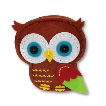 Fairy Land【材料包】貓頭鷹零錢包-綠