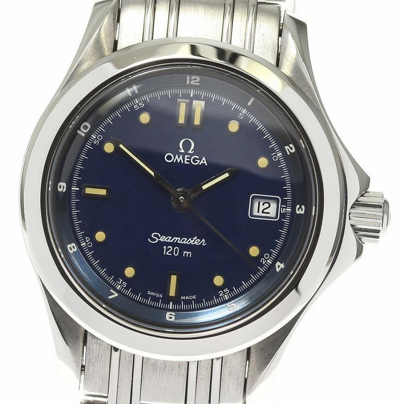 オメガ OMEGA 2581.72 シーマスター120M デイト クォーツ レディース  