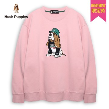 Hush Puppies 上衣 男裝Q版精緻漁夫帽狗長袖上衣