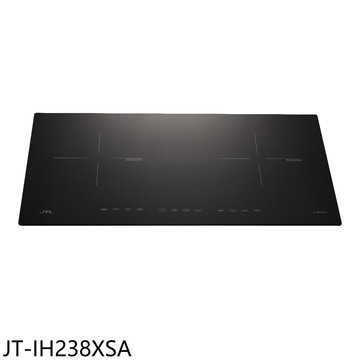 喜特麗【JT-IH238XSA】雙口智能連動IH微晶調理爐IH爐(全省安裝)(7-11商品卡3100元)