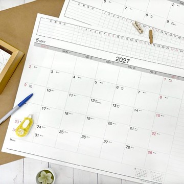 四季SEASON 2027年 四開桌曆
