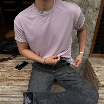 正韓 [任選兩件$600] 半合身輕薄彈力素面短袖上衣 9色 YUPPIE 預購商品 0615