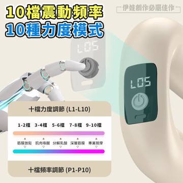 多功能自動筋膜環 十檔震動按摩儀 按摩甩脂 附專用腰帶 全身通用 深度舒緩 直擊筋膜