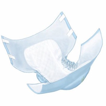 Unisex Adult Incontinence Brief X-Large, White, 15 Bags by Cardinal