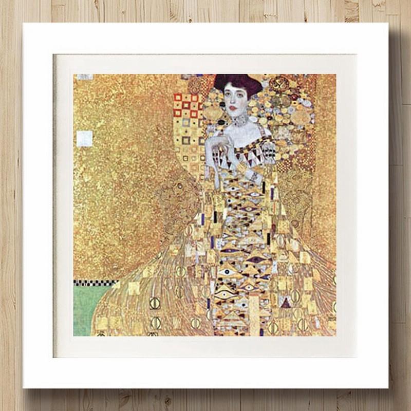 ヴィンテージ【グスタフ・クリムト】オーストリア製 額装 アートポスター