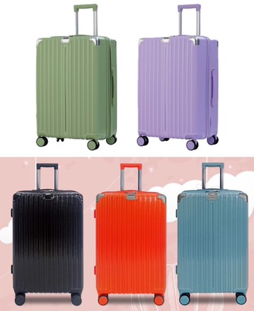 ~雪黛屋~BATOLON 28吋行李箱海關鎖可加大360度飛機輪耐摔耐磨損防爆拉鍊鋁合金桿W2248