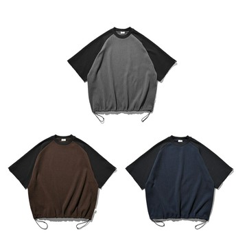 AirRoom 正品現貨 2026SS CLESSTE THERMAL S/S T-SHIRT 撞色 華夫格 抽繩 短T