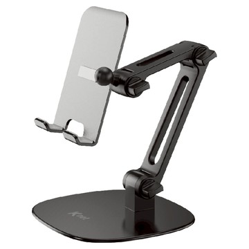 KTnet 廣鐸 ST69 手機/平板鐵底盤超穩支架  經典款 黑色  1個