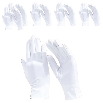 小麥購物 防曬手套 Y504 20g 6雙  20 x 8cm  經典白