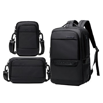 [家速配]AH北極獵人商務休閒三用背包