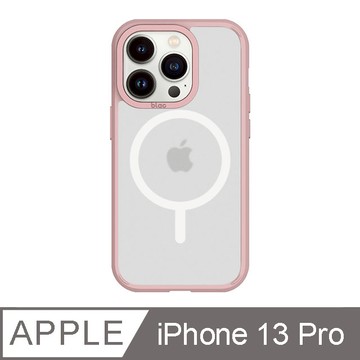 iPhone 13 Pro 6.1吋 BLAC Aurora極光霧透 MagSafe iPhone手機殼 濛濛粉