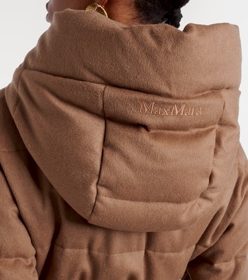 Max Mara The Cube Corona camel hair puffer jacket