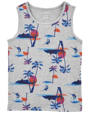 Kid Tropical Jersey Tank