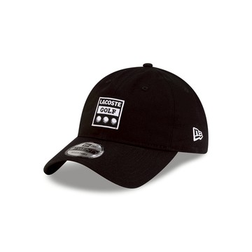 NEW ERA 男女 9TWENTY LACOSTE BALL 黑 NE60891236