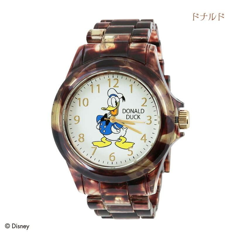 ディズニー/べっ甲調ウォッチ WD-B10 DISNEY 腕時計 ミッキー