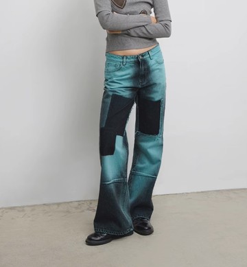 Low- Rise Bootcut Jeans 套色微喇低腰牛仔褲