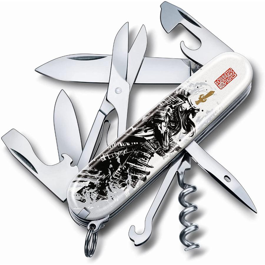 VICTORINOX ビクトリノックス 戦国墨絵クライマー 明智光秀 日本限定モデル ナイフ マルチツール 1.3703.7-X7