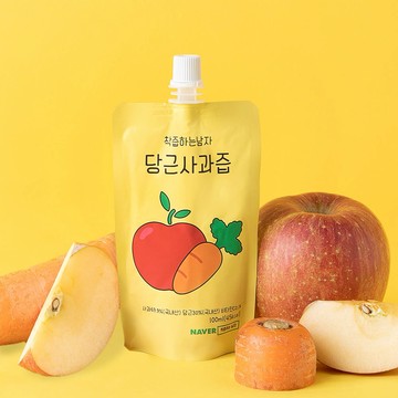 【韓國榨汁達人】NFC蘋果/胡蘿蔔汁 (吸嘴裝)