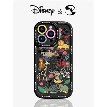 美國Disney適配蘋果15promax手機殼新款迪士尼iphone16pro全包硅膠防摔17promax可愛米奇14pro/13/12保護套潮
