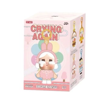 POPMART 泡泡瑪特 CRYBABY 哭娃 眼淚工廠 搪膠臉 毛絨 掛件 盲盒 公仔