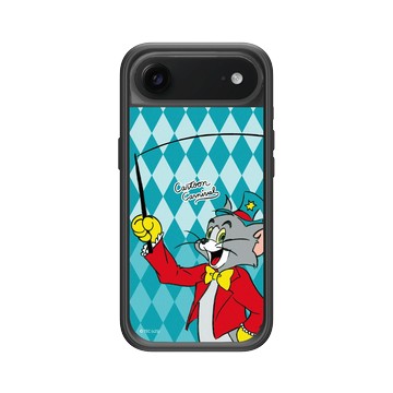 iPhone Air Mod NX -邊框背蓋組合 (相機按鈕) 黑 - 湯姆貓與傑利鼠 Tom and Jerry - 卡通嘉年華 - 湯姆貓