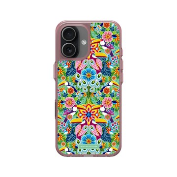 iPhone 17 Clear (相機按鈕) 晶醺玫 - Catalina Estrada - Toucan Jungle