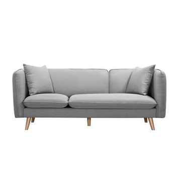 MUNA 米迪亞336型三人座布沙發(共三色) 196X70X78cm