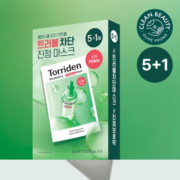 Torriden Balanceful Cica Control Mask Sheet 5ea Set (+1ea)