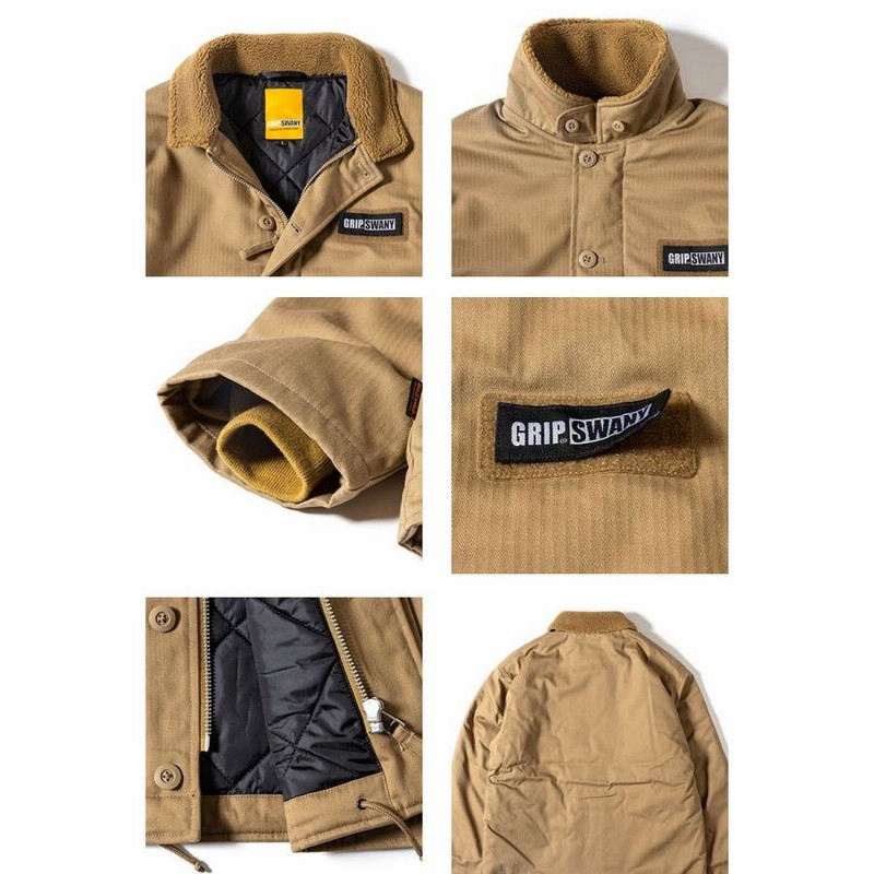 グリップスワニー デッキジャケット GRIP SWANY FP DECK JKT GSJ-67 ジャケット メンズ デッキ 難燃 難燃素材 中綿 焚火  焚き火 プルオーバー | LINEブランドカタログ