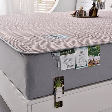 ??A類泰國天然乳膠涼席高檔冰絲席夏天涼席三件套床笠款空調席機洗