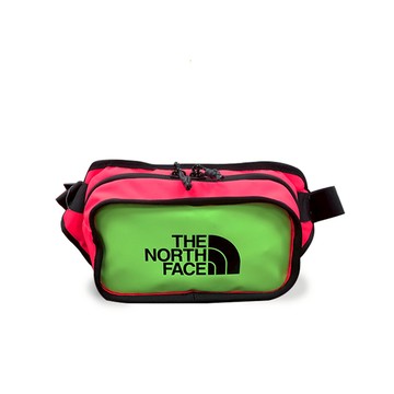 【The North Face 】北面 男女款 螢光色防潑水時尚腰包 NF0A3KZX6D4