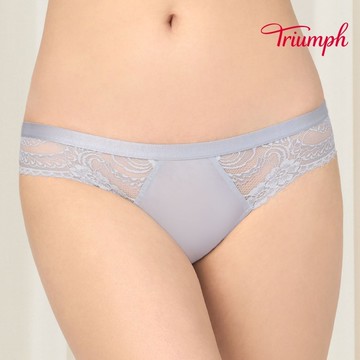 黛安芬-Premium 愛戀系列 低腰三角內褲 M-EL 藍｜74R6886 QO