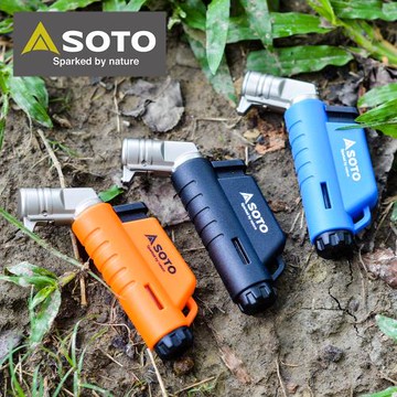 日本SOTO L型填充式掌中點火器(三色) ST-486