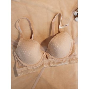 歐美性感軟杯薄款文胸有鋼圈定型側收大胸顯小大罩杯內衣透氣