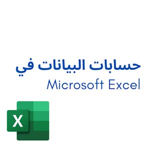 Microsoft Excel  حسابات البيانات في