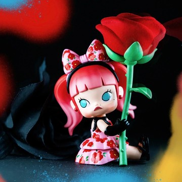 ❰茉莉第一個家❱👑現貨‼️➕預購 紅薔薇小惡魔🌹MOLLY × 蜷川實花吊卡神秘魔術白無垢瞬間幻象系列彩虹波波初夏夜之蝶