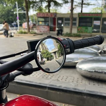 【新品特價】適用於KTM390/790改裝廣角輔助倒車鏡 面車把反光鏡倒車鏡配件