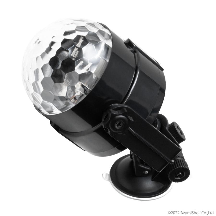 業務レベル】自転ミラーボールx2+スポットライト 小売