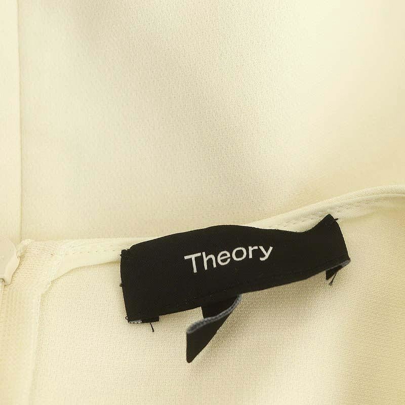 セオリー Theory 24SS Admiral Crepe Round VNK Top ブラウス
