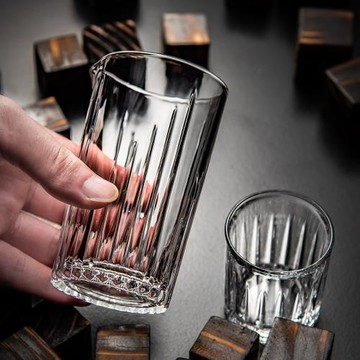 A524酒具風白酒杯分酒器套裝家用玻璃一兩小酒盅黃酒土燒酒口杯子
