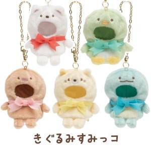 大賀屋 日貨 角落生物 吊飾 掛飾 小吊飾 玩偶 布偶 鑰匙圈 鑰匙扣 角落小夥伴 正版 J00017914