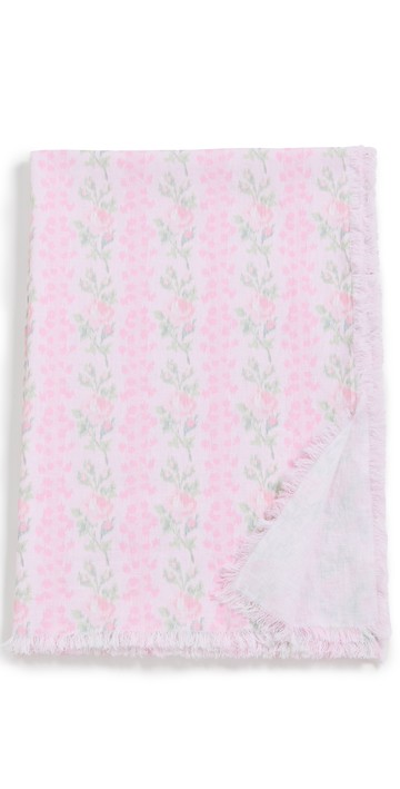 LoveShackFancy Iko Beach Towel STRAWBERRY MACAROON One Size