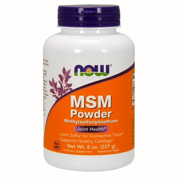 M.S.M Powder 8 Oz by Now Foods