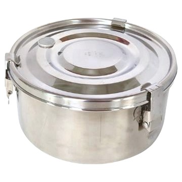 C&C 304艾美防溢餐盒 14cm #304不鏽鋼+食品級矽膠  1個