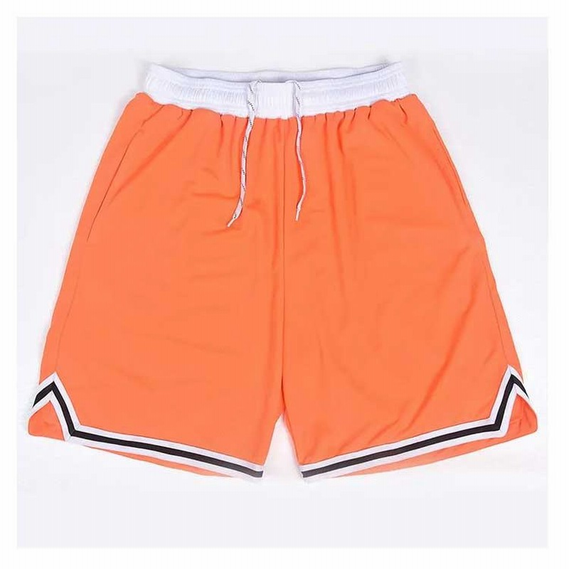 sapeur バスパンオレンジハーフ短パンサプールショートバスケ