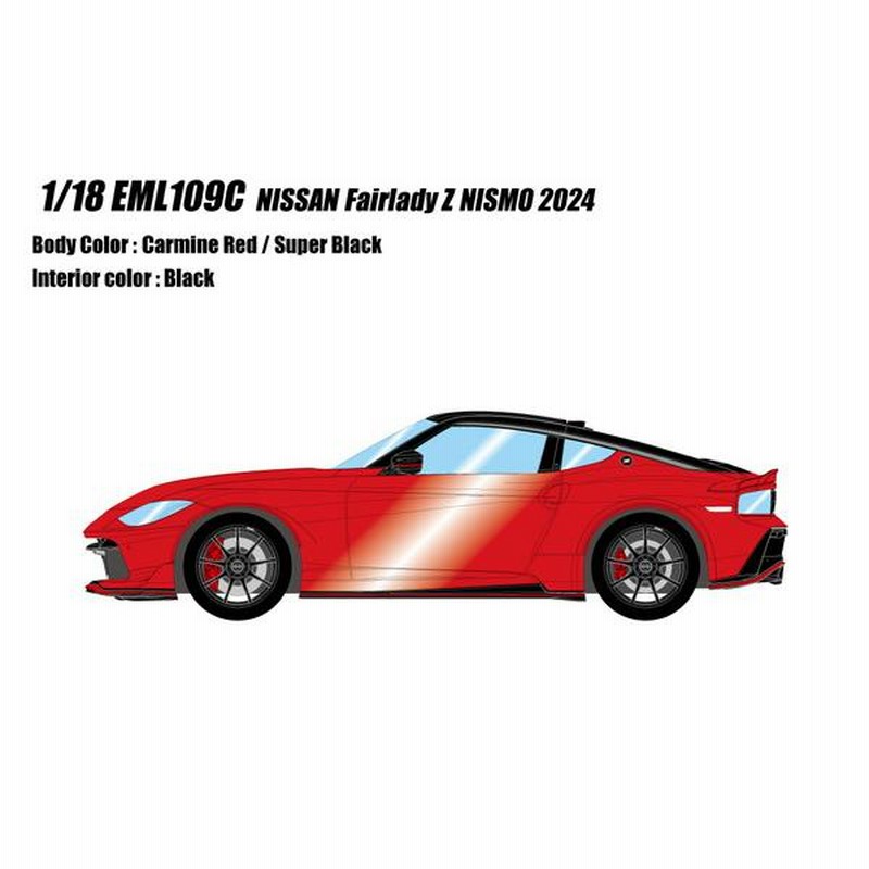 EIDOLON 1/18 日産 フェアレディZ ニスモ 2024 カーマインレッド EIDOLON 1/18 日産 フェアレディZ ニスモ 2024 カーマインレッド